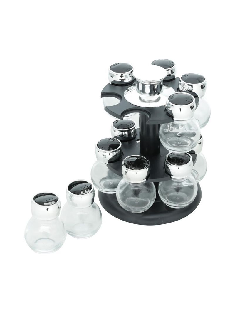 12 porta tempero wolff poli de vidro incolor