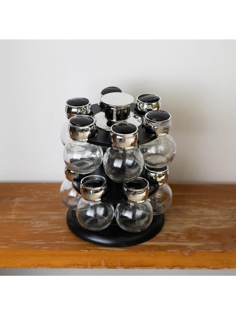 12 porta tempero wolff poli de vidro incolor