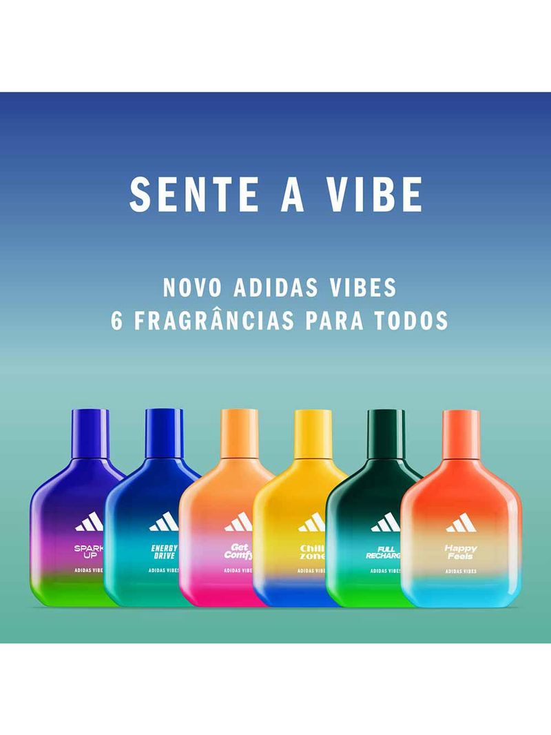 Coffret adidas vibes energy drive kit - perfume masculino + shower gel