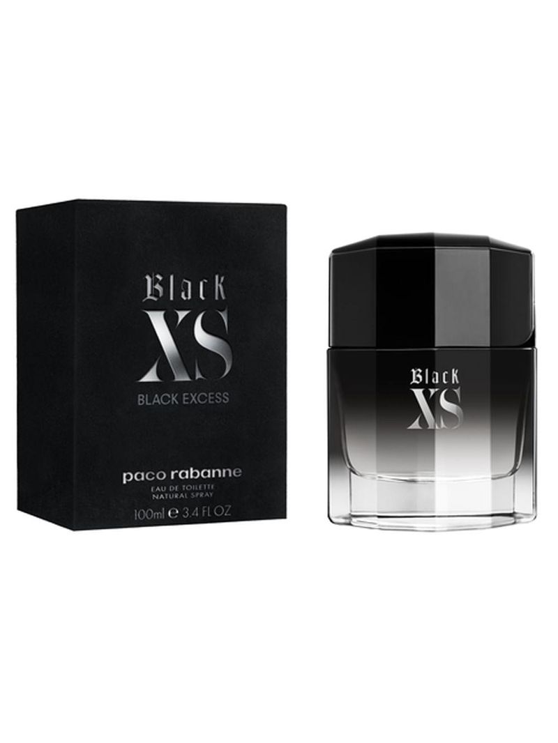Black xs rabanne - perfume masculino - eau de toilette