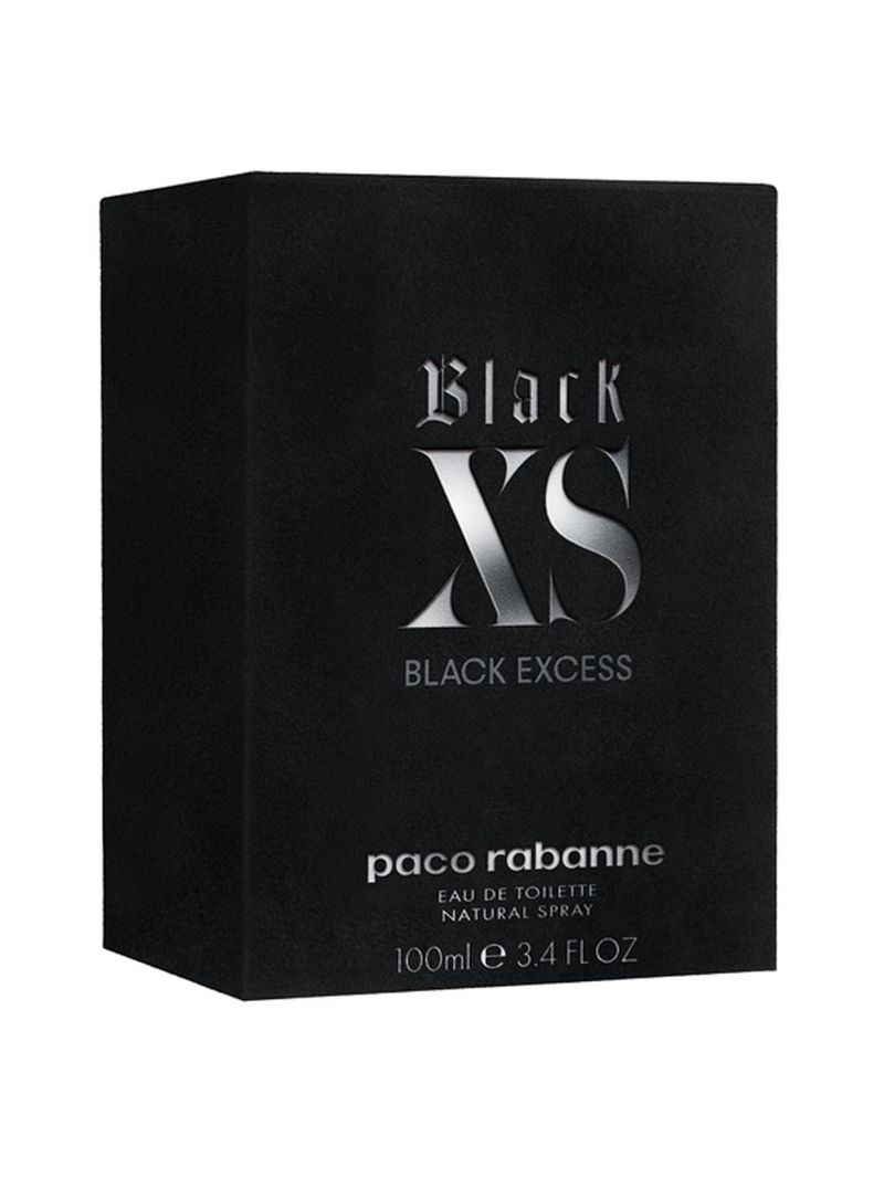 Black xs rabanne - perfume masculino - eau de toilette