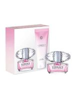 Versace bright crystal edt kit - perfume feminino + body lotion
