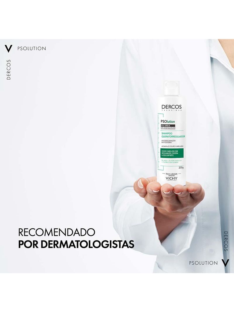 Vichy dercos psolution shampoo queratorregulador