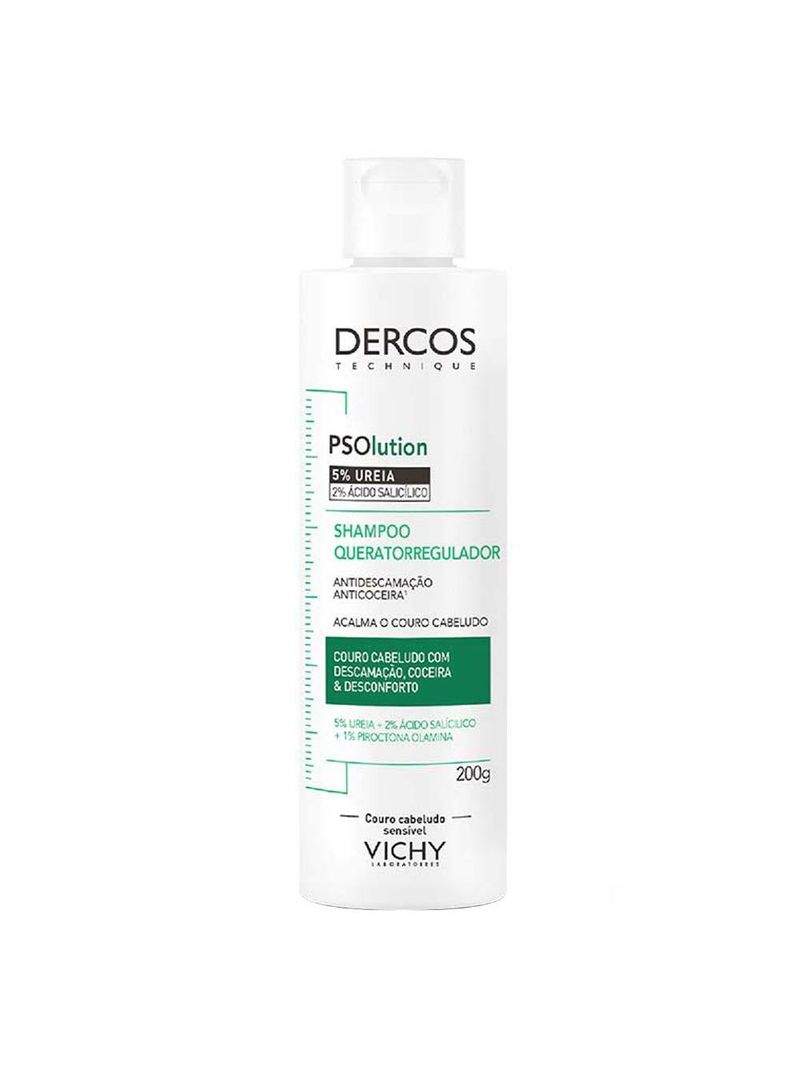 Vichy dercos psolution shampoo queratorregulador