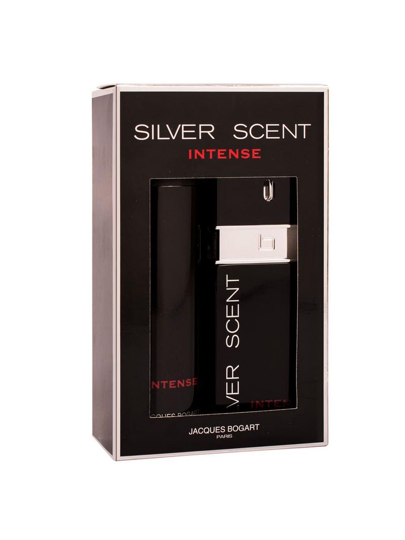 Kit silver scent intense jacques bogart - perfume masculino edt + desodorante