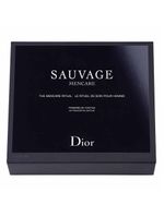 Dior sauvage skincare ritual kit - cleanser facial + loção facial + sérum