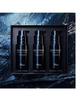 Dior sauvage skincare ritual kit - cleanser facial + loção facial + sérum