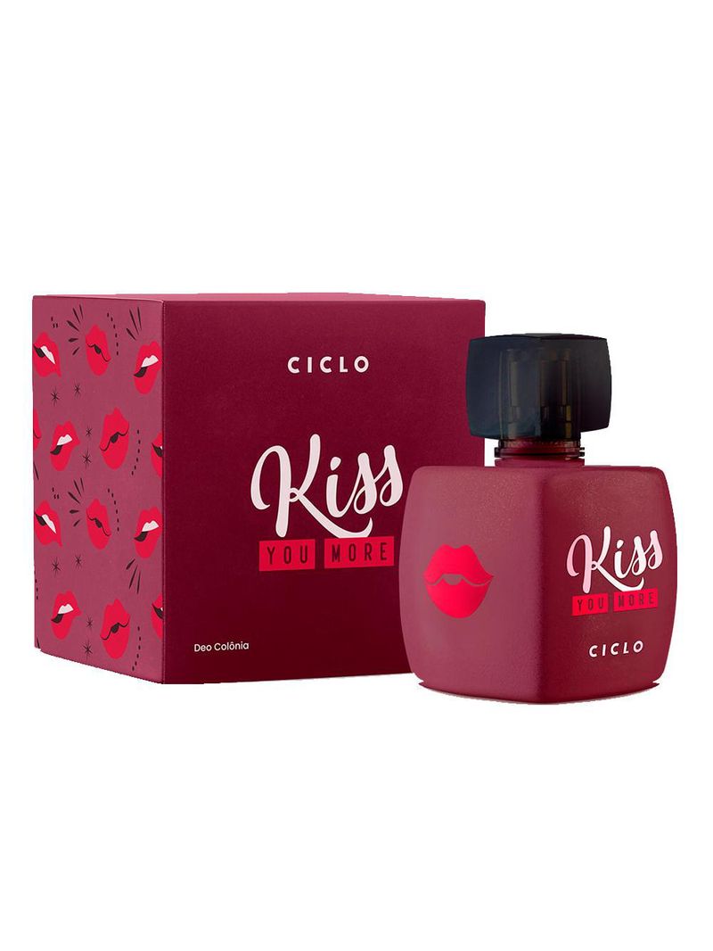 Ciclo cosméticos deo colônia kiss me more
