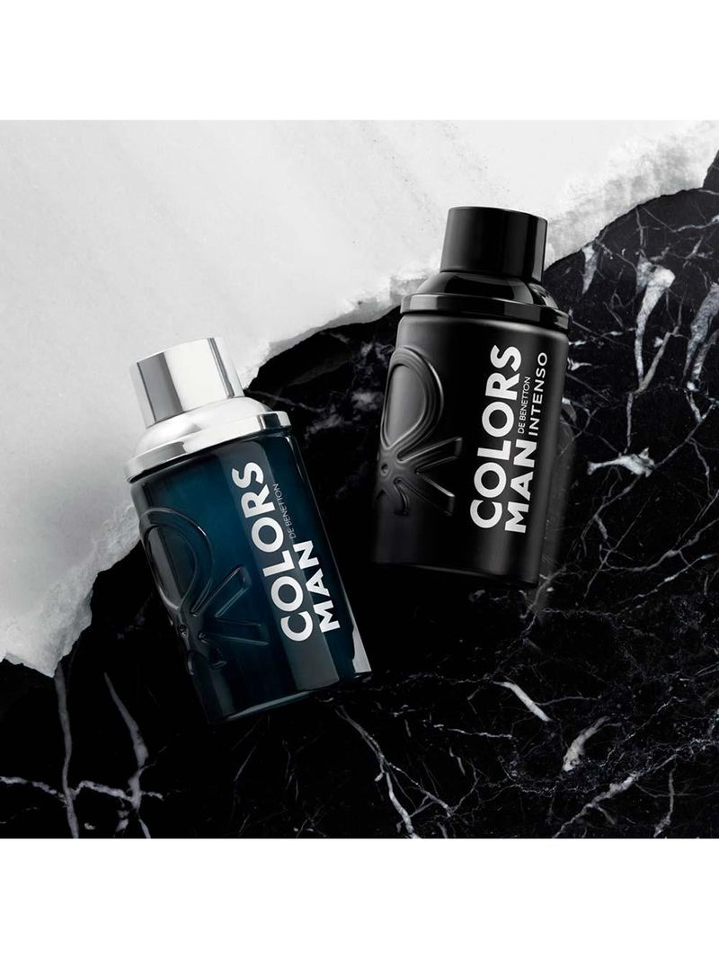 Benetton united colors black intenso perfume masculino - eau de parfum