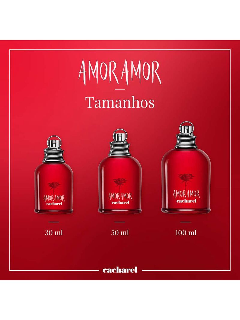 Amor amor cacharel - perfume feminino - eau de toilette