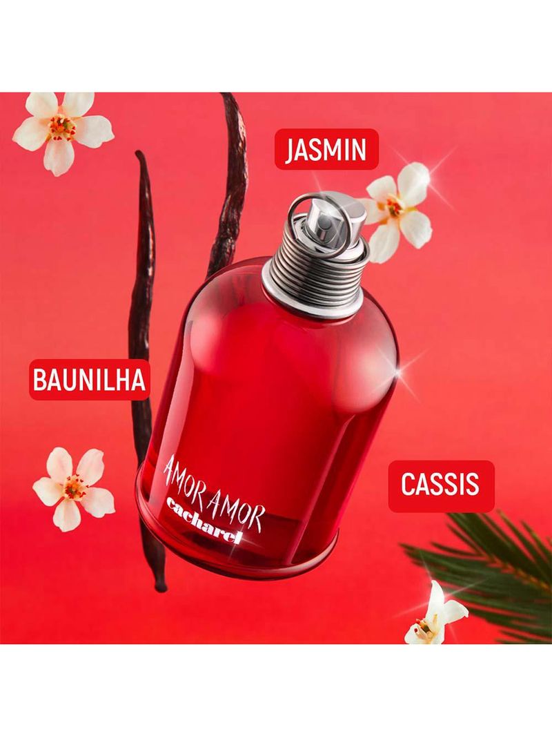 Amor amor cacharel - perfume feminino - eau de toilette