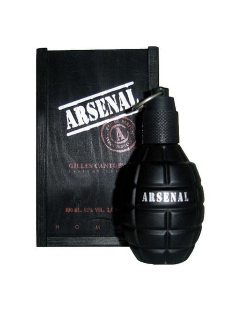 Arsenal black gilles cantuel - perfume masculino - eau de parfum