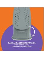 Ferro De Passar Cadence 2 Em 1 Cinza 220V