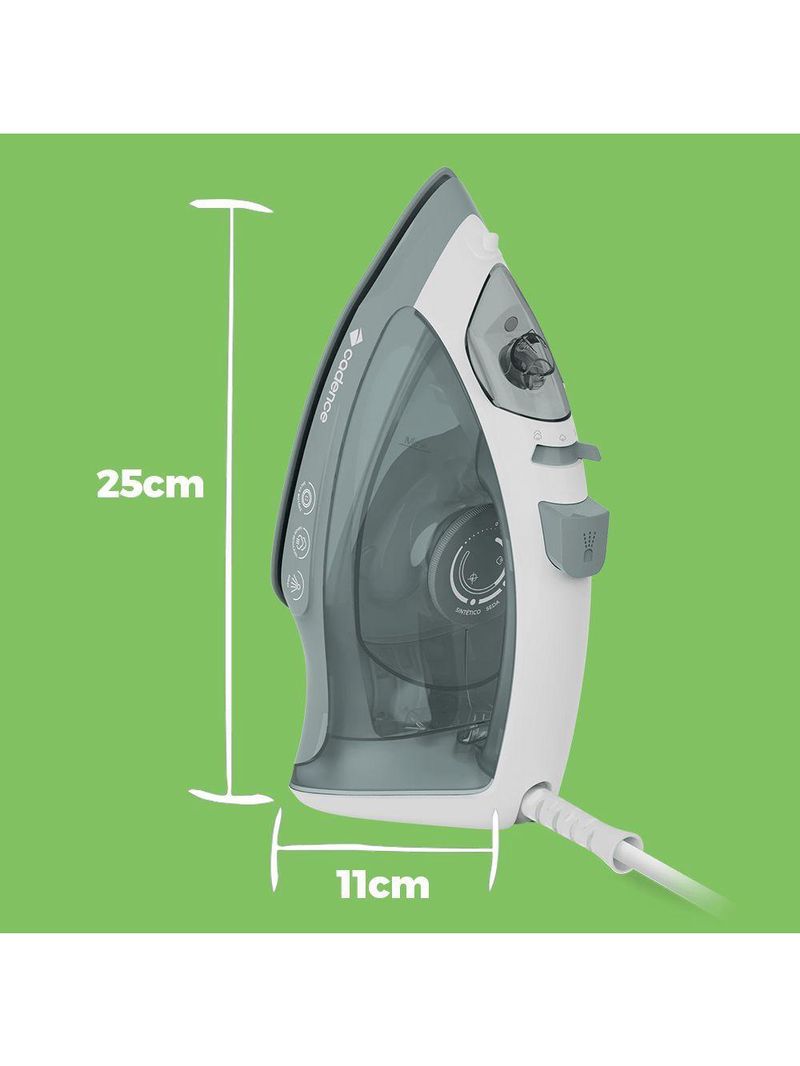 Ferro De Passar Cadence 2 Em 1 Cinza 220V