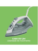 Ferro De Passar Cadence 2 Em 1 Cinza 110V