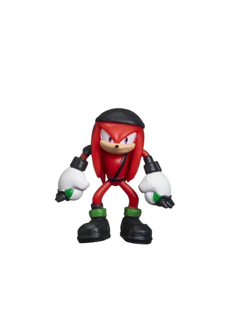 Kit 5 bonecos col 6,5cm sonic, knucks, thorn rose e tails