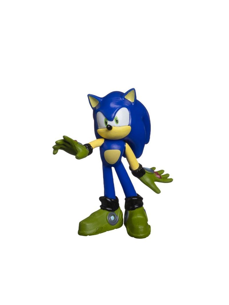 Kit 5 bonecos col 6,5cm sonic, knucks, thorn rose e tails