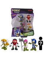 Kit 5 bonecos col 6,5cm sonic, knucks, thorn rose e tails