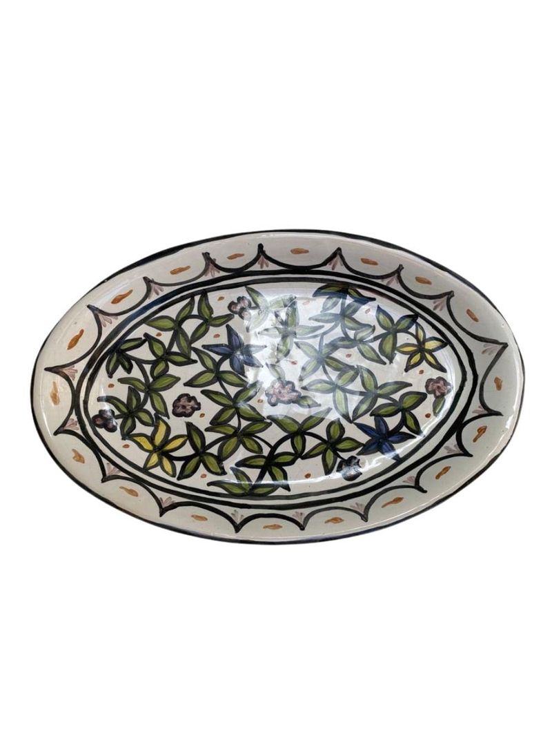 Kit decorativo bolas e prato tema açoriano ceramica pintada