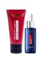 L’oréal paris revitalift kit – sérum facial antirrugas noturno retinol 30ml + creme antirrugas laser x3 cicatri-correct 30ml