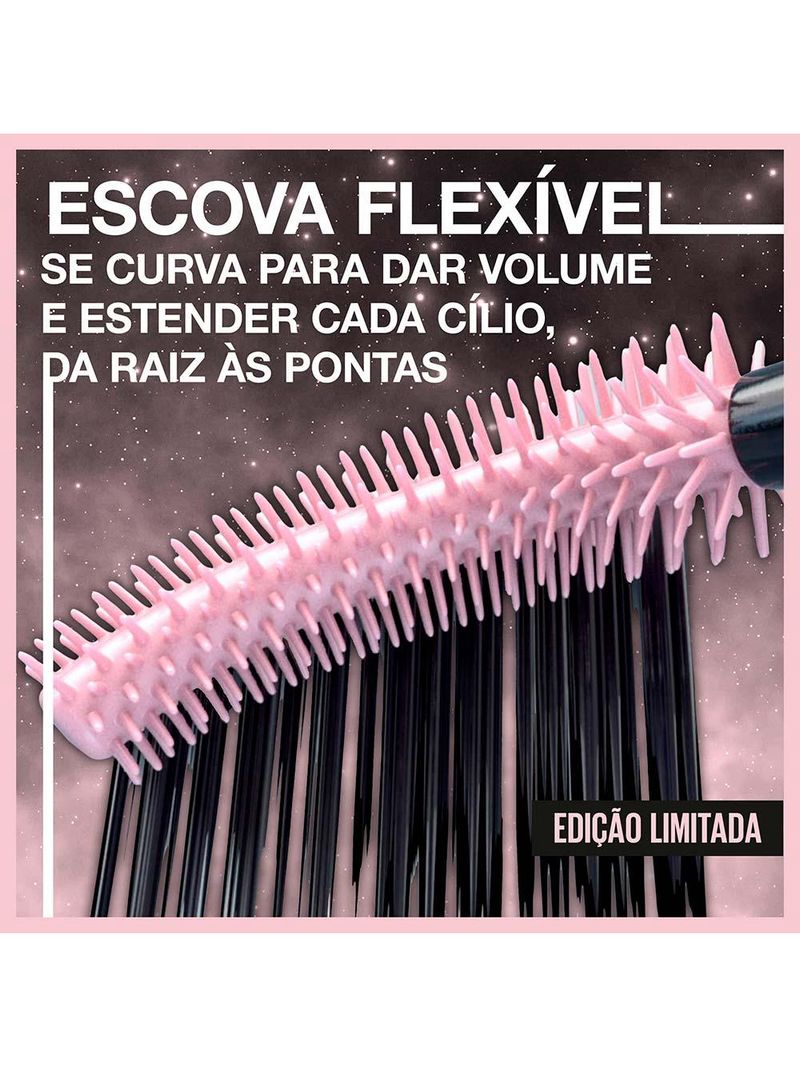 Máscara de cílios maybelline ny lash sensational sky high cosmic black lavável