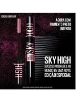 Máscara de cílios maybelline ny lash sensational sky high cosmic black lavável