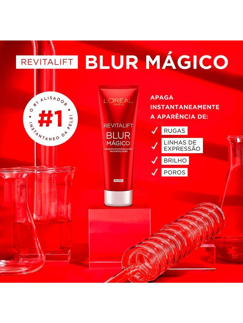 L’oréal paris revitalift kit – sérum facial antirrugas noturno retinol 30ml + primer blur mágico 27g