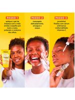 Garnier skin + maybelline kit – gel de limpeza facial uniform & matte vitamina c + máscara de cílios lash sensational sky high