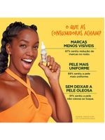 Garnier skin + maybelline kit – sérum facial  uniform & matte vitamina c  15ml + máscara de cílios