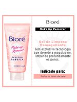 Bioré make up remover kit – demaquilante facial sérum de limpeza 230ml + gel demaquilante facial 170g