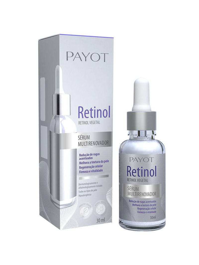 Sérum facial multirenovador payot retinol