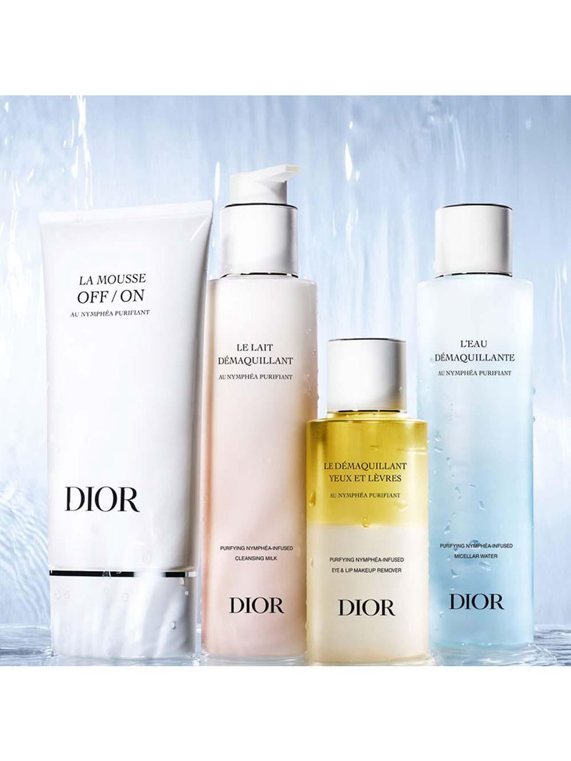Água micelar dior cleansing line the micellar water