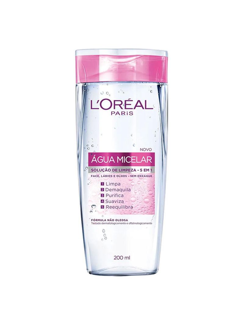 L’oréal paris solução de limpeza kit - Água micelar 5 em 1 + Água micelar bifásica