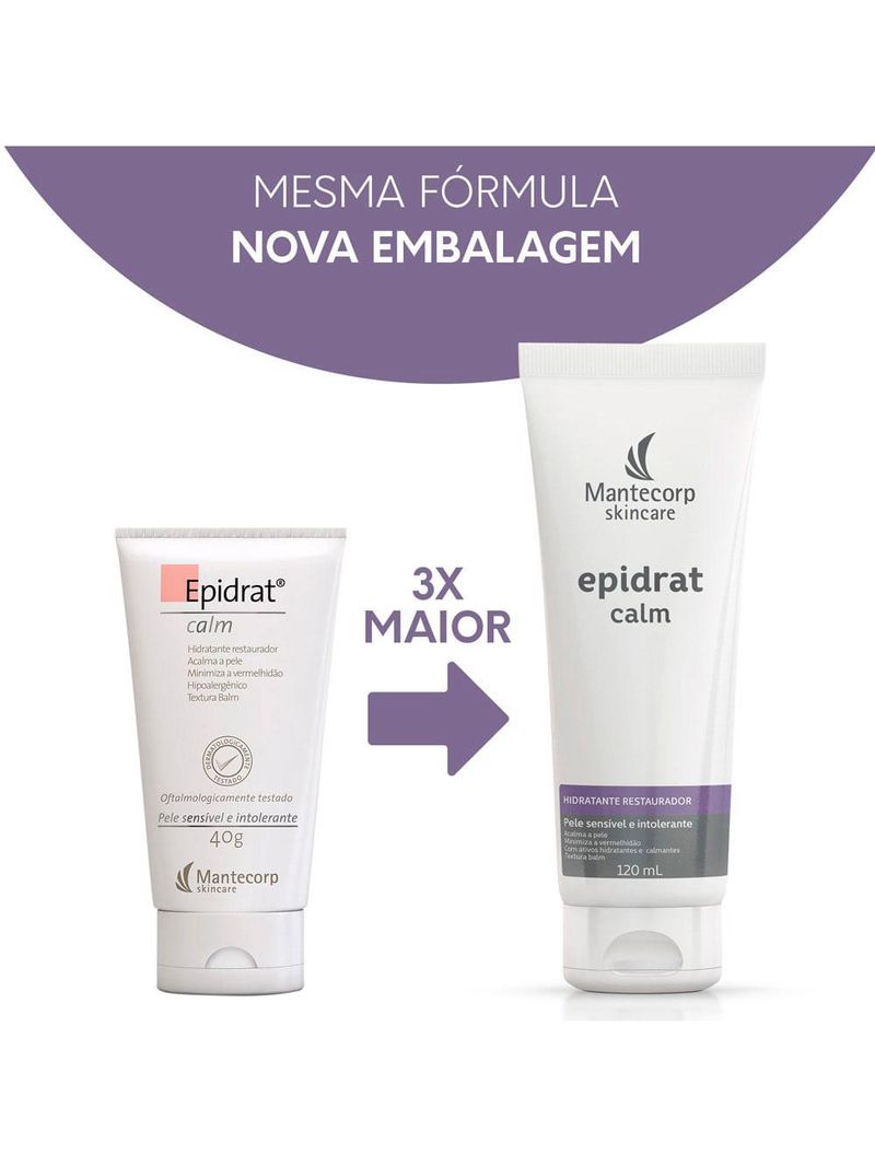Hidratante corporal epidrat calm mantecorp skincare