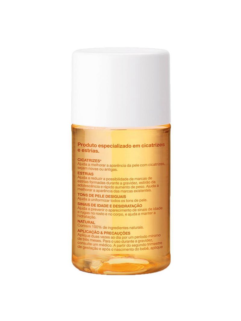 Óleo corporal bio oil natural
