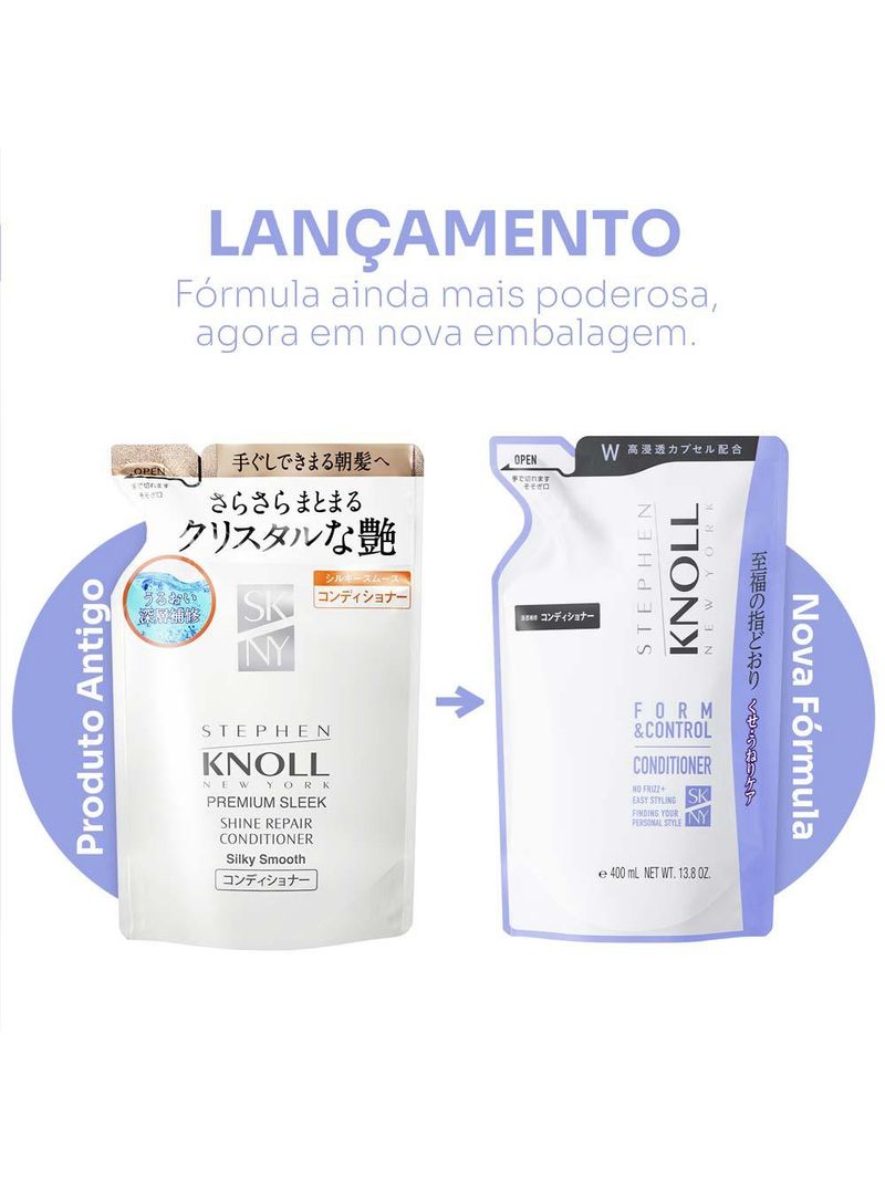Stephen knoll form & control condicionador refil
