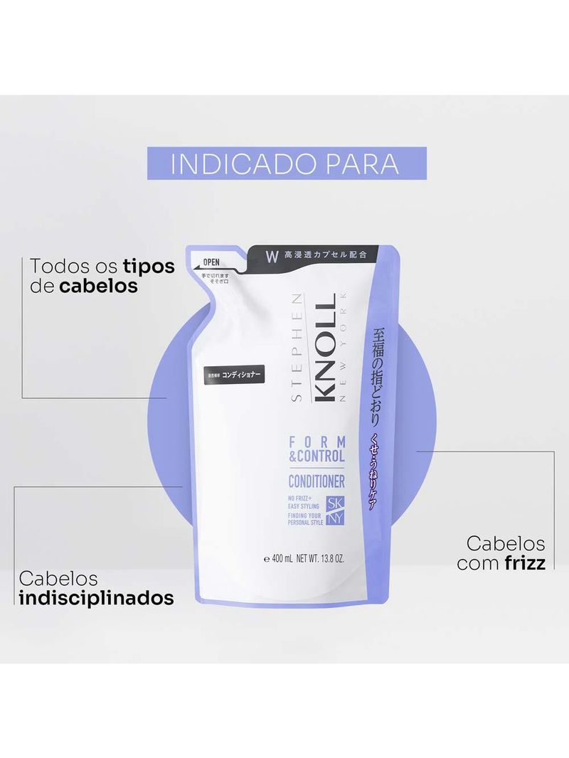 Stephen knoll form & control condicionador refil