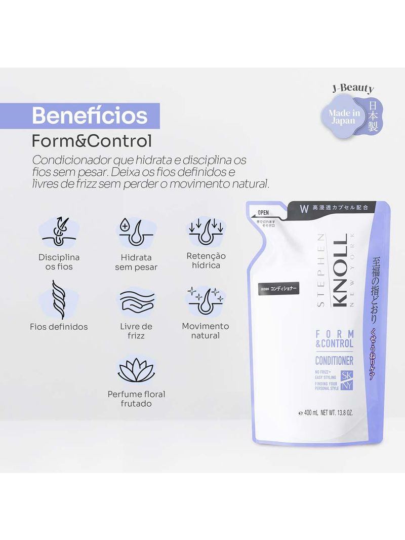 Stephen knoll form & control condicionador refil