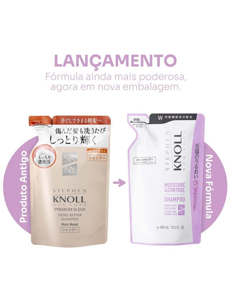 Stephen knoll moisture & control shampoo refil