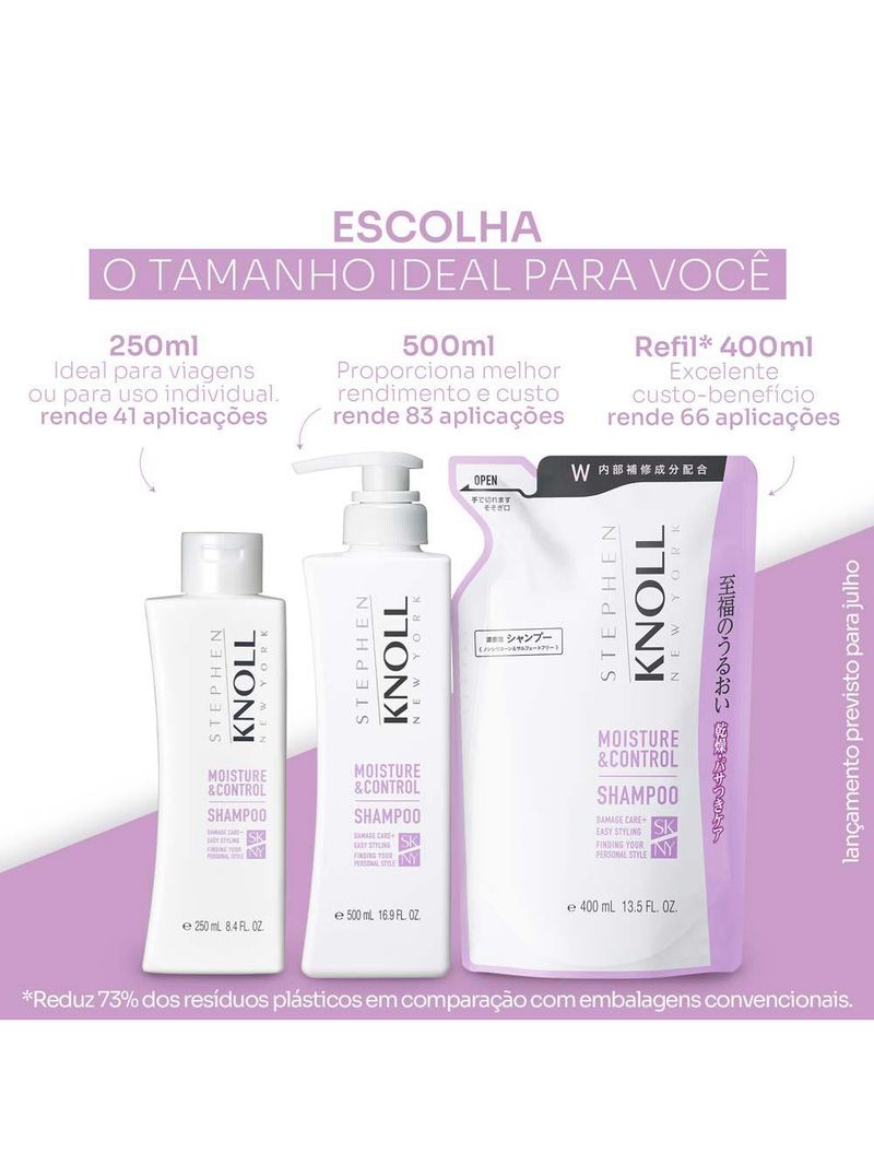 Stephen knoll moisture & control shampoo refil
