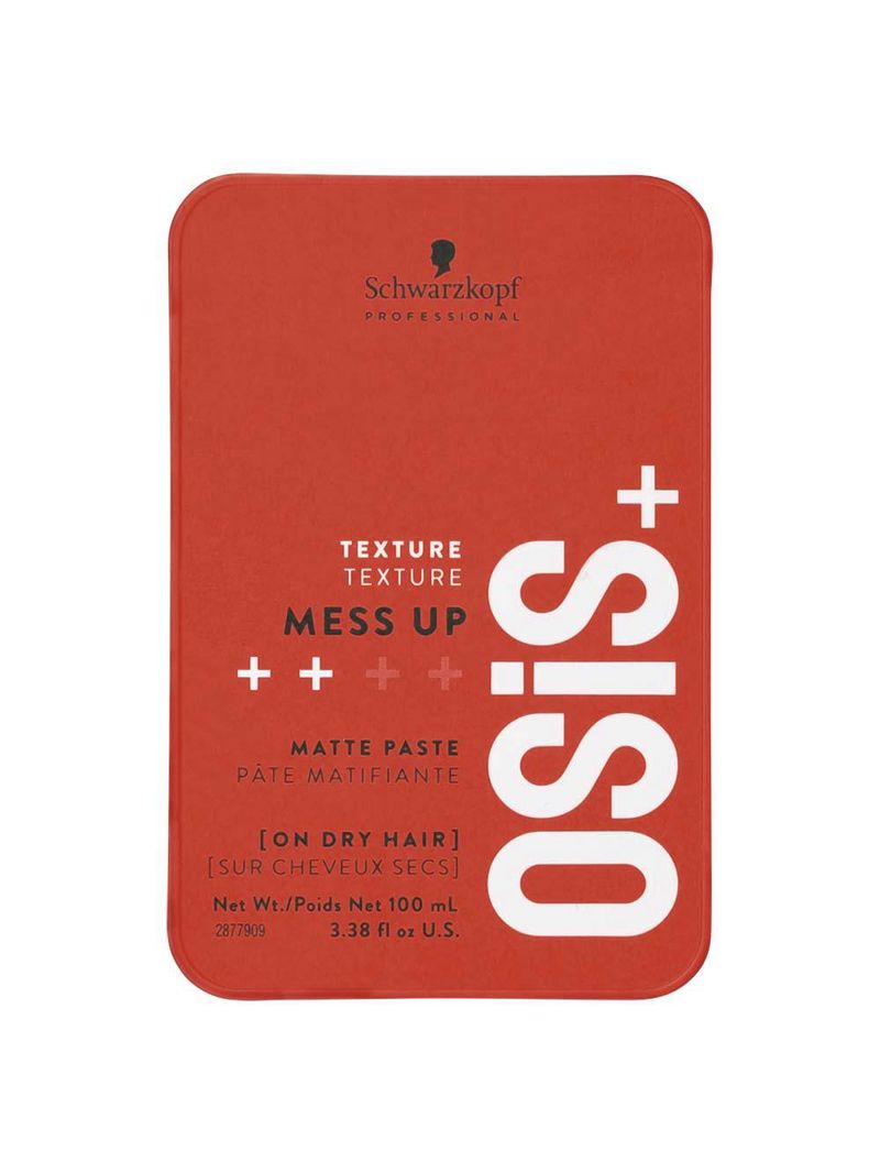 Schwarzkopf osis+ mess up pasta de fixação