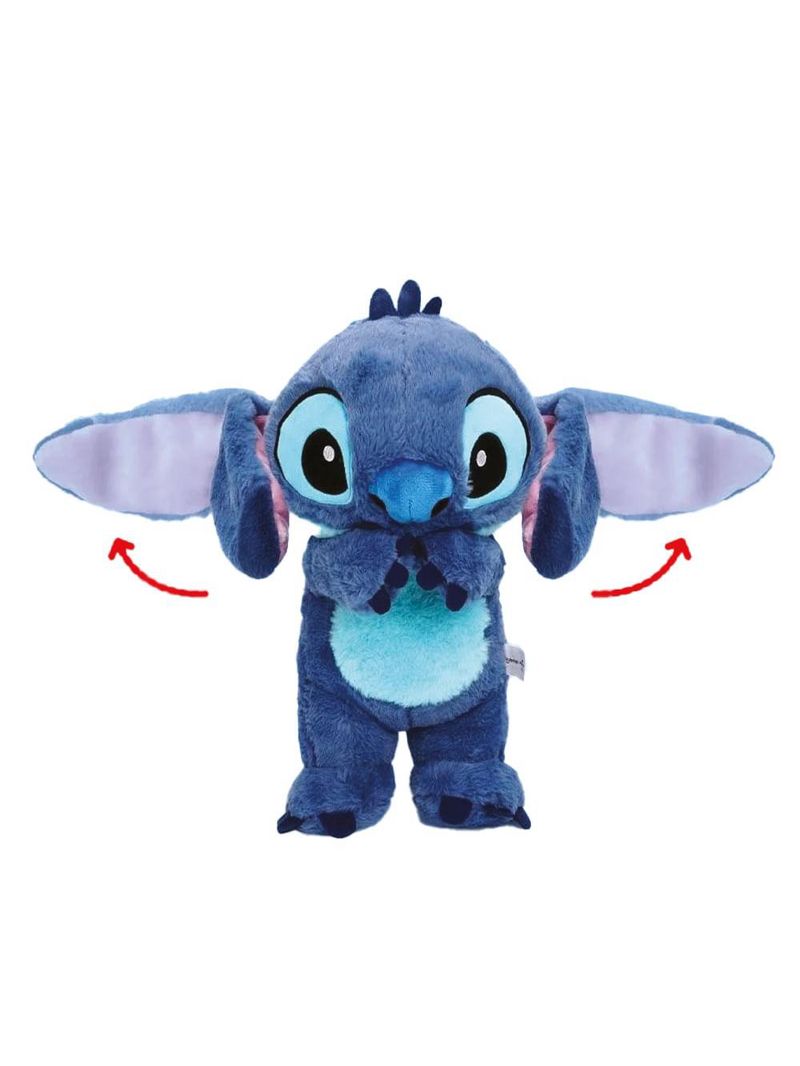 Urso de pelucia stitch 30cm com mecanismo multikids - br2200