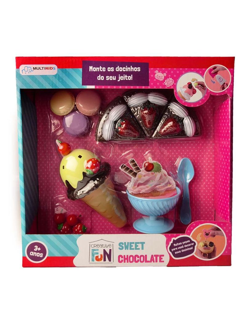 Sweet chocolate docinhos creative fun multikids - br1232