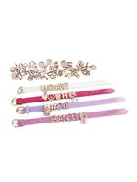 Pulseiras my style mini kit com letras para personalizar multikids - br100