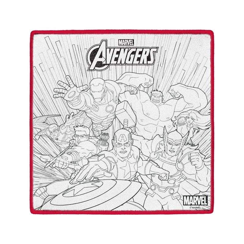 Tapete mágico acqua para colorir avengers multikids - br2385