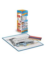 Tapete mágico acqua para colorir hot wheels multikids - br2387