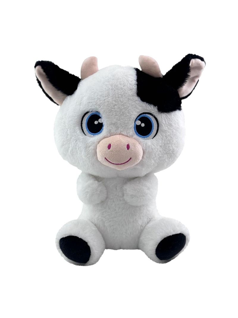 Pelúcia little friends vaquinha cloe 30cm multikids - br2227