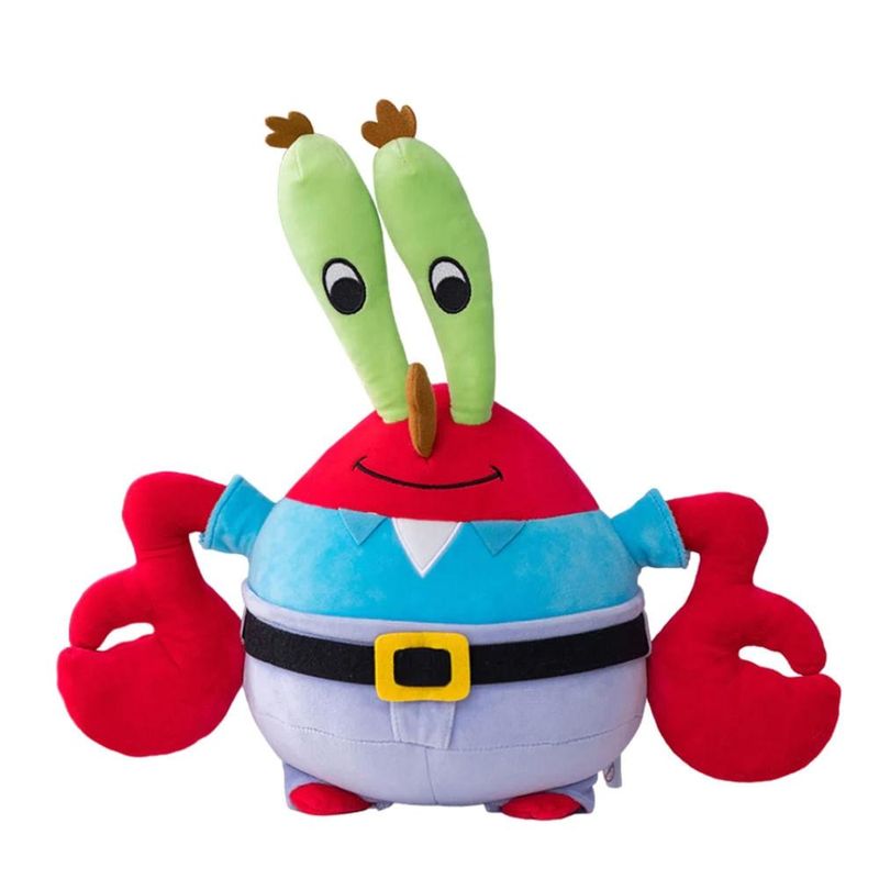 Pelúcia bob esponja seu sirigueijo 25cm multikids - br2106