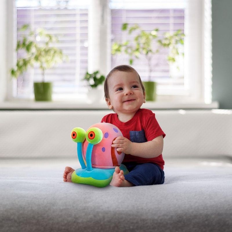 Pelúcia bob esponja gary caracol 25cm multikids - br2107