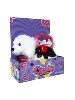 Pelúcia cutie handbags poodle rosa multikids - br1716